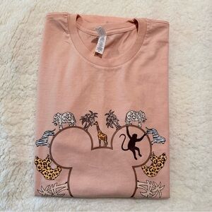 💙 2 for $12 (DISNEY) Animal Kingdom T shirt Mickey Ears MEDIUM